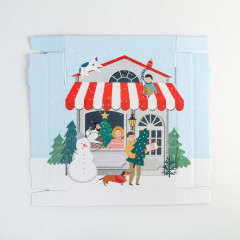 Коробка складная «Зимний город» - Фото 4