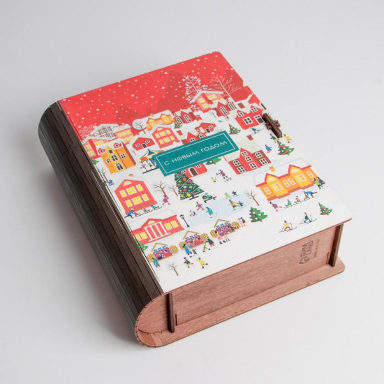 Коробка-книга «Новогодняя»