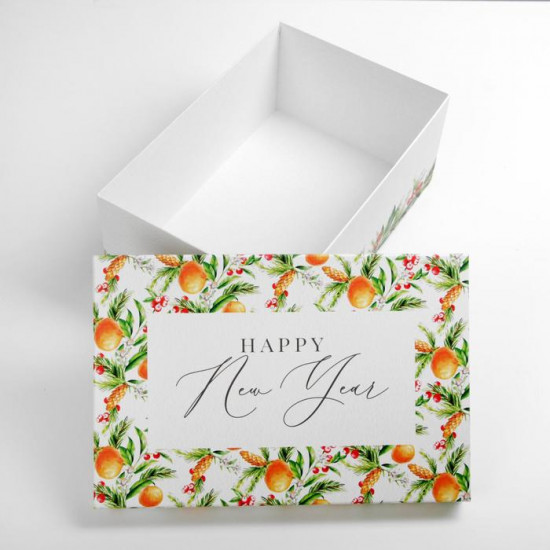 Коробка подарочная «Новогодний лес»