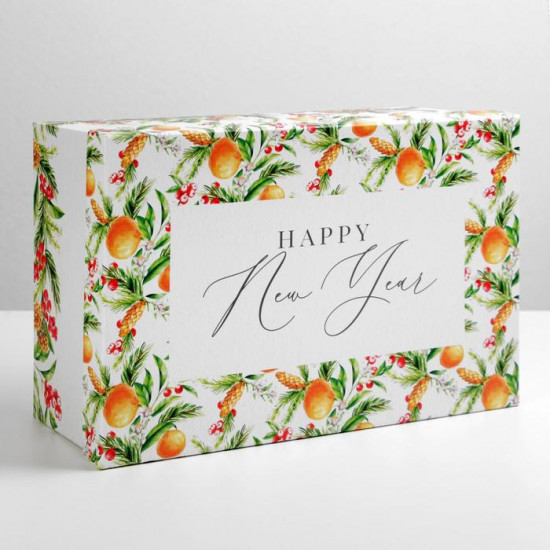 Коробка подарочная «Новогодний лес»