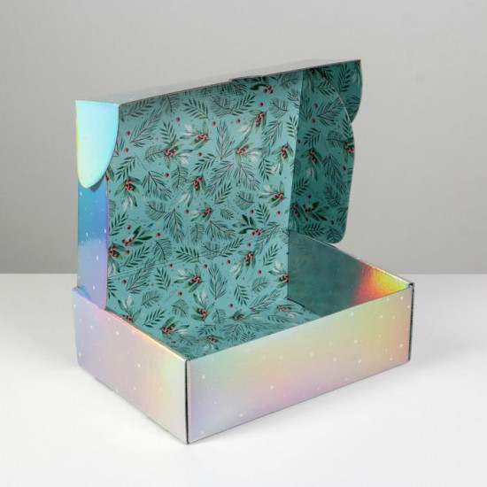 Коробка подарочная складная «Веточки»