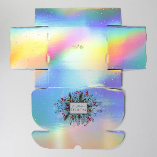 Коробка подарочная складная «Веточки»