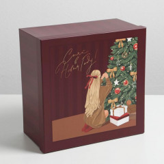 Коробка подарочная «Новогодний» - Фото 1