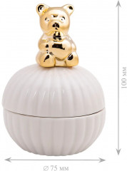 Шкатулка декоративная «Медвежонок» - Фото 1
