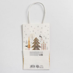 Пакет подарочный крафтовый «Сказка» - Фото 3