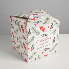 Коробка складная «Новогодняя» - Фото 1