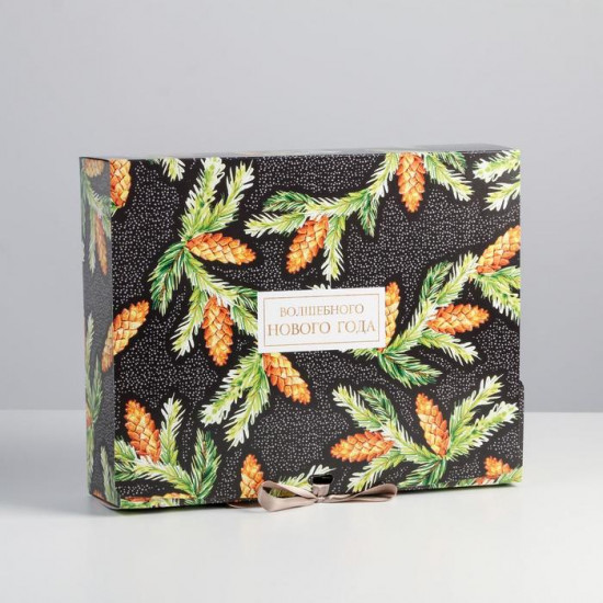 Коробка складная «Шишки»