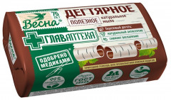 Мыло туалетное медицинское «Дегтярное» - Фото 1