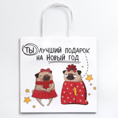 Пакет подарочный «Ты - лучший подарок» - Фото 4