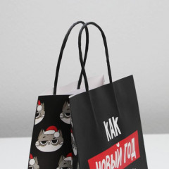 Пакет подарочный «Так тебе и надо» - Фото 2