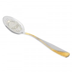 Ложка с гравировкой на открытке «На богатство» - Фото 3