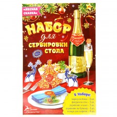 Набор для украшения стола «Северные олени», 15 предметов - Фото 1