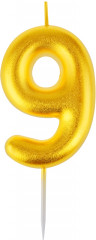 Свеча для торта «Цифра 9» - Фото 1