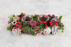 Подсвечник «Снежная фантазия» - Фото 1