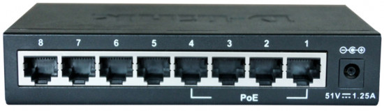 Коммутатор D-Link DES-1008P
