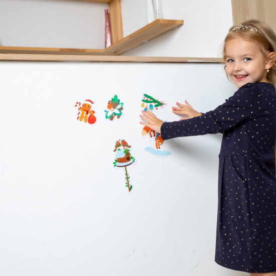 Набор настенных наклеек «Лисичка и друзья»