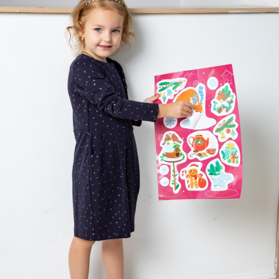 Набор настенных наклеек «Лисичка и друзья»