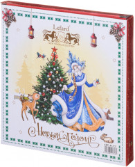 Блюдо «Дед мороз и Снегурочка» - Фото 1