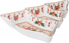 Менажница «Дед Мороз и Снегурочка» - Фото 1