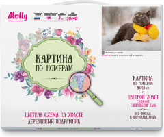 Картина по номерам «Британец в шарфе» - Фото 1