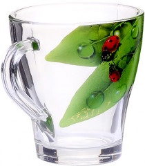 Кружка «Зеленый лист» - Фото 1