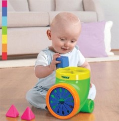 Сортер "Tomy". Геометрические фигурки - Фото 1