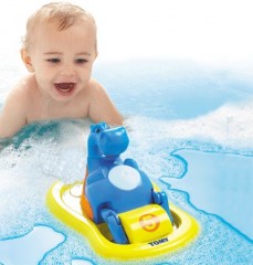 Игрушка для ванны "Бегемотик на катамаране" - Фото 1