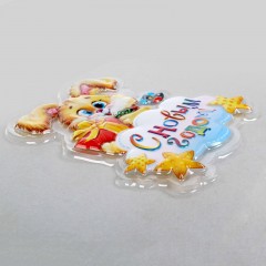 Панно декоративное «Зайчик с&nbsp;подарком» - Фото 1