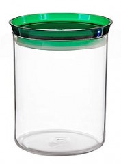 Баночка для сыпучих продуктов «Alt», зеленый - Фото 1