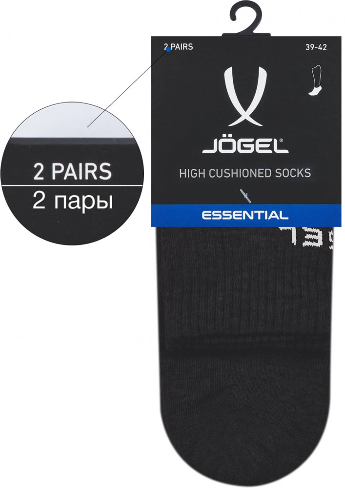 Носки высокие «Mid Cushioned Socks» | Essential | Jögel | Фото 4