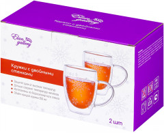 Набор кружек с двойными стенками «Снежинки» - Фото 8