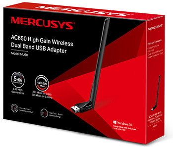 Адаптер Wi-Fi Mercusys MU6H