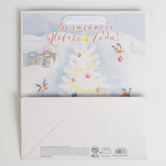 Пакет подарочный «Волшебного Нового года»