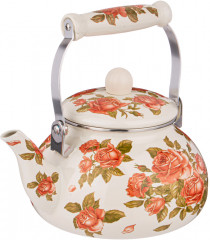 Чайник эмалированный «Корейская роза» - Фото 2