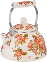 Чайник эмалированный «Корейская роза» - Фото 2