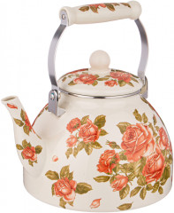 Чайник эмалированный «Корейская роза» - Фото 2