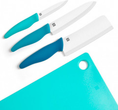 Набор ножей керамических с доской «HuoHou» - Фото 1