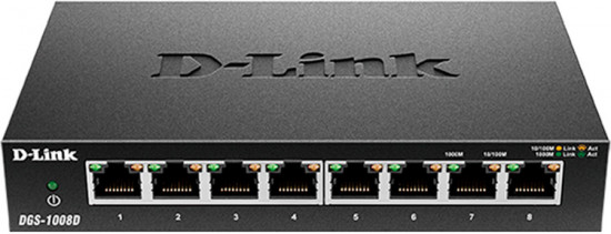 Коммутатор D-Link DGS-1008D/K2A
