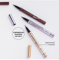 Подводка-фломастер для глаз водостойкая «Premiere», оттенок 03 Черный - Фото 3