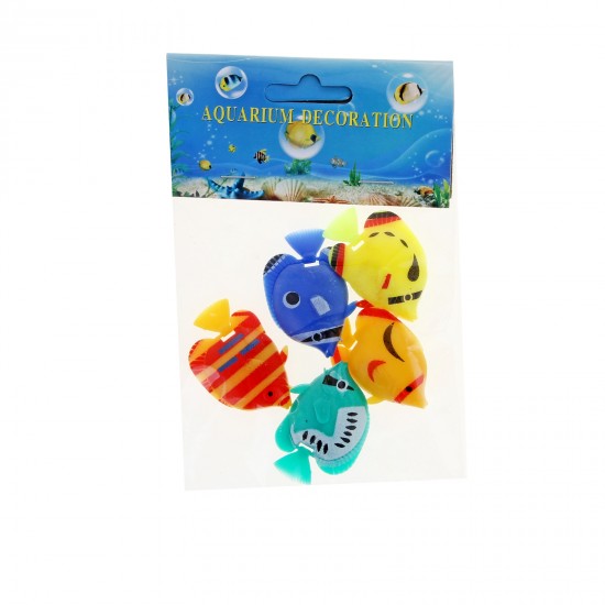 Декор для аквариума «Дискусы» (набор 5 шт.), 4,8 х 3 х 1 см