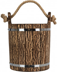 Ведро с пластиковой вставкой - Фото 1