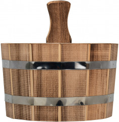 Ушат шайка с нержавеющей вставкой - Фото 1