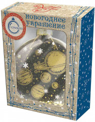 Шар ёлочный «Медальон - Планеты» - Фото 1