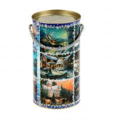 Подарочная коробка, тубус «Новогодние миниатюры» - Фото 2