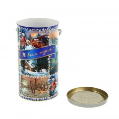 Подарочная коробка, тубус «Новогодние миниатюры» - Фото 1