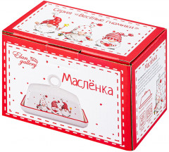 Маслёнка с крышкой «Веселые гномики» - Фото 5