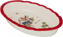 Блюдо-шубница «Зимняя забава» - Фото 1