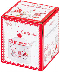 Сахарница с ложкой «Весёлые гномики» - Фото 2