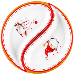 Тарелка под оливки с подставкой «Весёлые гномики» - Фото 3