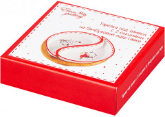 Тарелка под оливки с подставкой «Весёлые гномики» - Фото 4